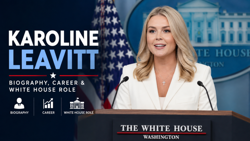 Karoline Leavitt: Biography, Career & White House Role