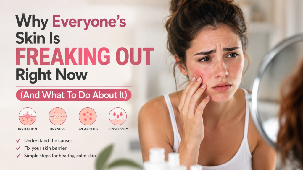 Why Everyone’s Skin Is Freaking Out Right Now (And What To Do About It)